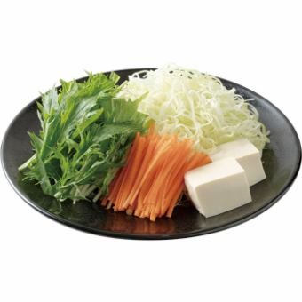 【追加メニュー】野菜盛り