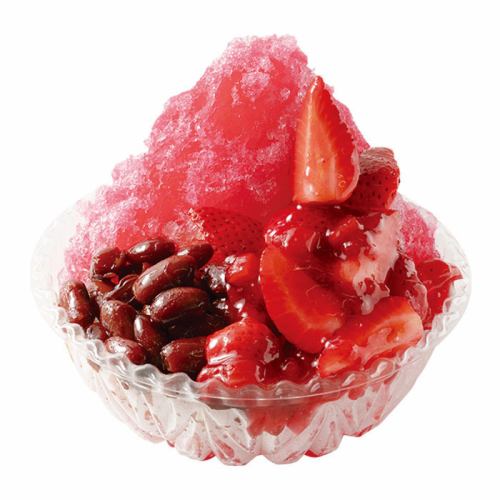 沖縄ぜんざい かき氷(いちご)