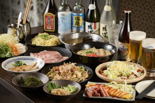 沖縄の本格伝統料理をカラオケで楽しめる♪