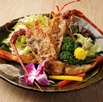 伊勢海老のバター焼き