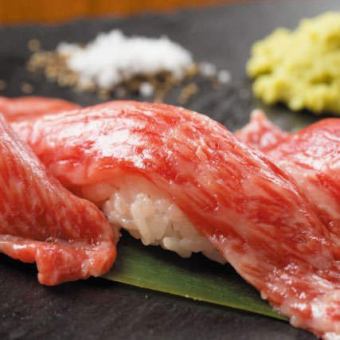 A5十勝和牛の肉寿司