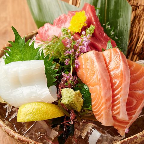 職人厳選 本日の刺身盛り合わせ