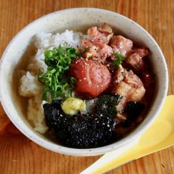 〆にぴったり 鮭と梅のお茶漬け