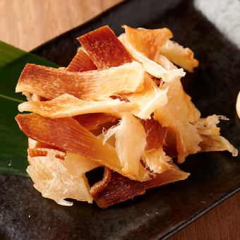 酒の友！香ばしエイヒレ炙り