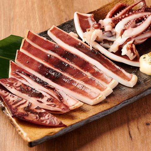旨味凝縮！炙りイカの一夜干し