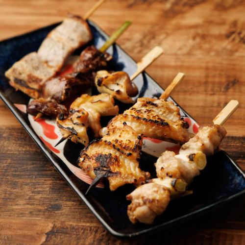 店主厳選！おまかせ串5本盛り