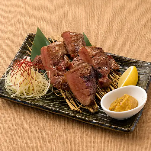 ねぎ味噌香る牛タン鉄板焼き