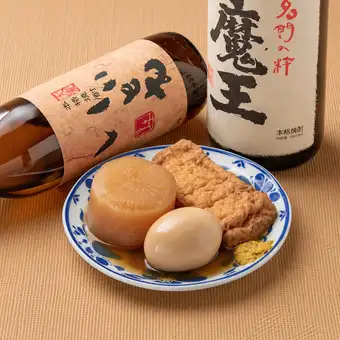 京風仕立ての上品おでん盛り