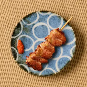 豚カシラの串焼き