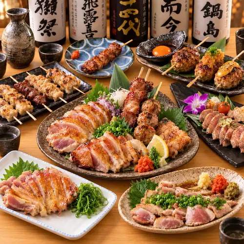 【上州地鶏を堪能】炭火焼き・たたき・焼鳥で味わう厳選地鶏の旨み！宴会にもおすすめの逸品を豊富にご用意