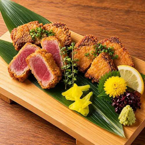 マグロ竜田揚げ