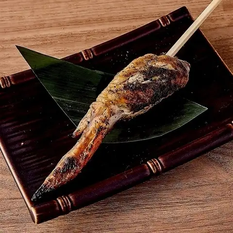 名古屋コーチンの手羽炭火焼き（1本）
