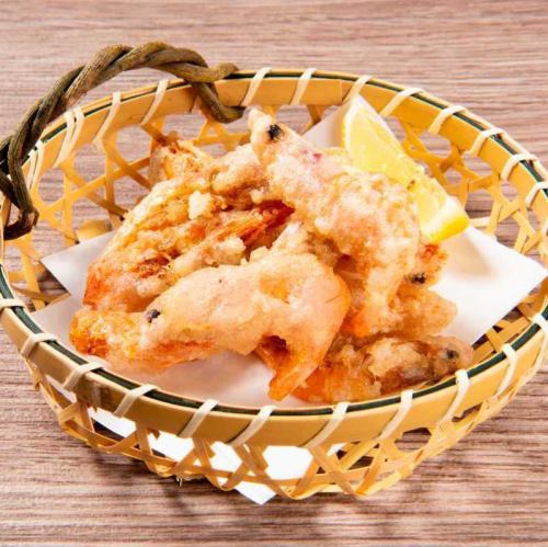 甘海老の唐揚げ