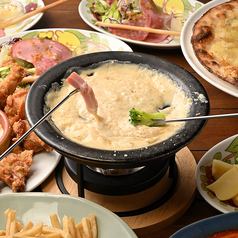 [Bella Bella] Enjoy cheese ♪ 6 dishes + 2 hours of free drinks included! 4,500 yen (tax included)