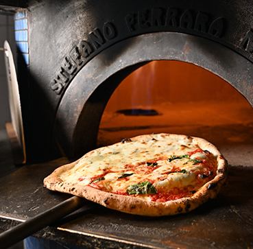 本格窯焼きピッツァ♪