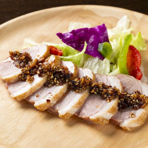 Smoked duck with sesame soy sauce