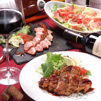 【180分飲み放題付き※月~木限定】女子会おすすめコース 全5品3000円(税込)