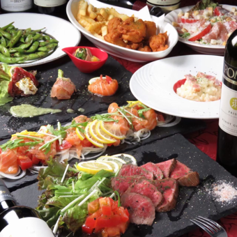 【180分飲み放題付き※月~木限定】人気No.1スタンダードコース 全7品4000円(税込)