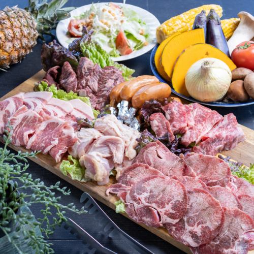 【2025ビアガーデン】2時間飲み放題付き 手ぶらでOK~スタンダードBBQコース 5,000円