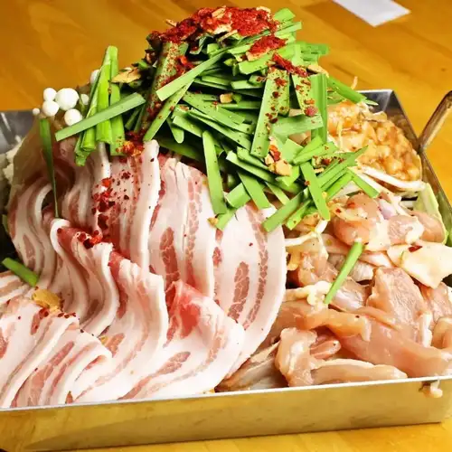 名物ちりとり鍋！