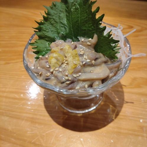 イカの塩辛/梅水晶