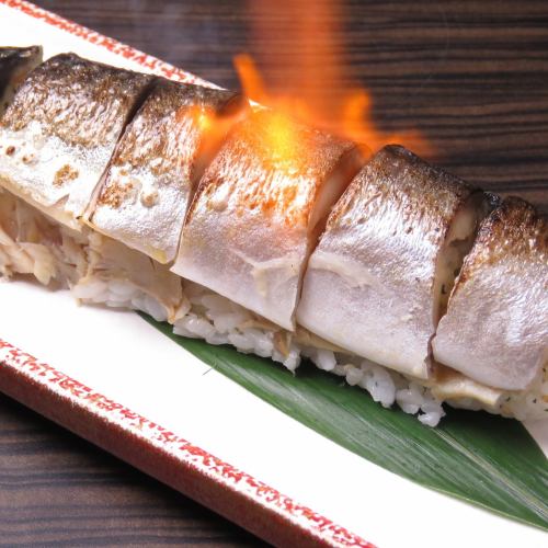 [Limited time offer] Grilled mackerel sushi