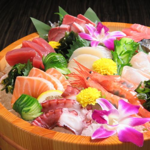 Assorted sashimi for 3 servings