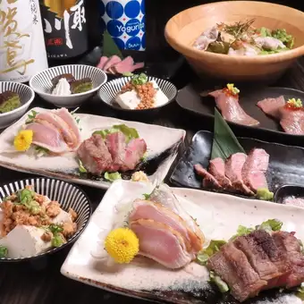 能登牛ステーキ！！北陸肉肉コース2時間飲み放題付き5500円