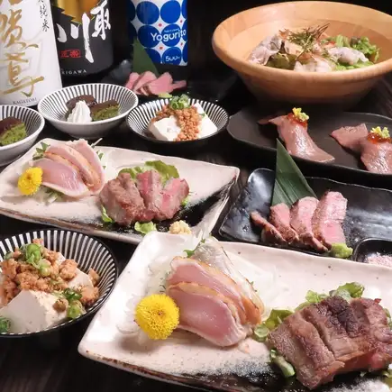 Noto Beef Steak!! Hokuriku Meat Course with 2 Hours of All-You-Can-Drink for 5500 Yen