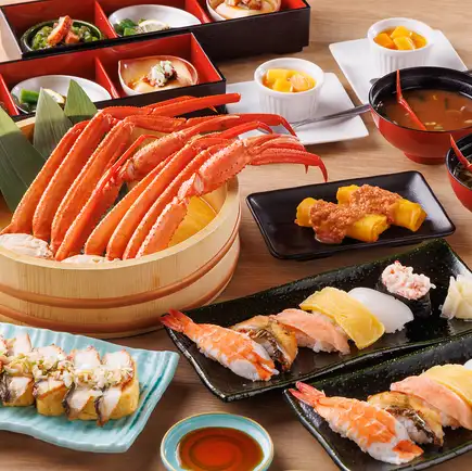 6月22日起:【初夏套餐】3000日元(含税3300日元)即可享用价格实惠的雪蟹和寿司!!