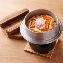 게 솥밥