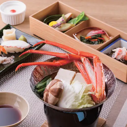 【平日ランチ限定300円引き】かにすき御膳