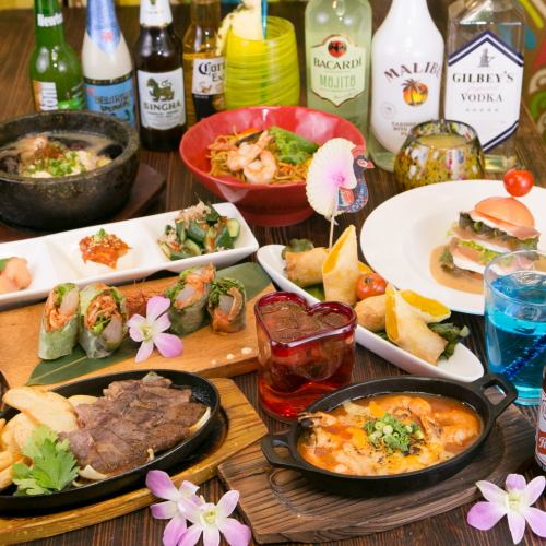 ★9 dishes 4500 yen course ≪2 hours all-you-can-drink included≫