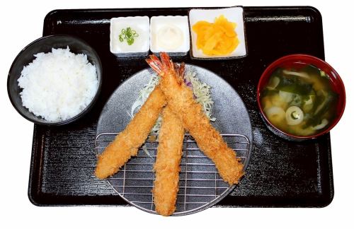 [F] 大海老フライセット