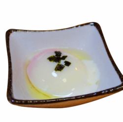 【選べる小鉢】半熟卵/キムチ/大根の漬物/とろろ