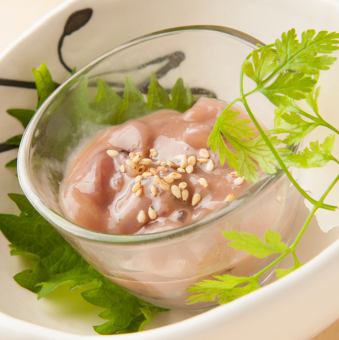 Hakodate squid salted fish / freshly boiled tea beans