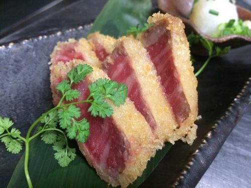 Hokkaido Ikeda beef sirloin beef cutlet