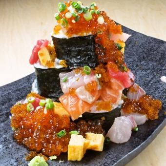 店長おまかせ宴会コース＆＆生ビール付き120分飲み放題　７０００円