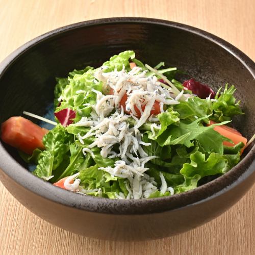 釜揚げしらすサラダ~かぼすドレッシング~