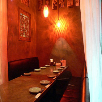 2名様からご利用頂きける半個室をご用意◎