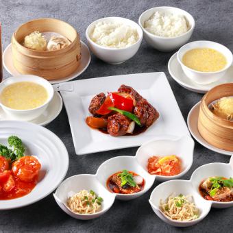 【ランチ】ちょっと贅沢な『ランチ会席』ドリンク付き全4品2500円