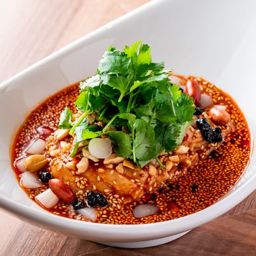 名物 黒酢芳醇"よだれ鶏"