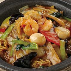 五目あんかけ焼きそば(蒸し麺)