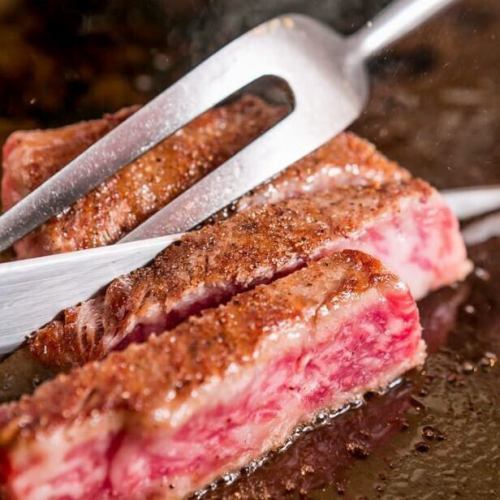 黒樺牛サーロインステーキ