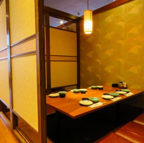 The digototatsu tatami mat seats can be arranged in any layout ♪ We can accommodate small parties and banquets for a large number of people.Enjoy a variety of banquets at the Tsubohachi Tenmonkan store, which is a 1-minute walk from the Tenmonkan train station and boasts an outstanding location.We have a variety of seating types such as private rooms, tatami mats, tables, counters.