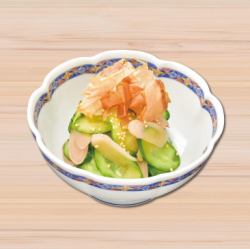 岩下の新生姜と胡瓜漬け
