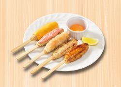 軟骨入りつくね盛合せ