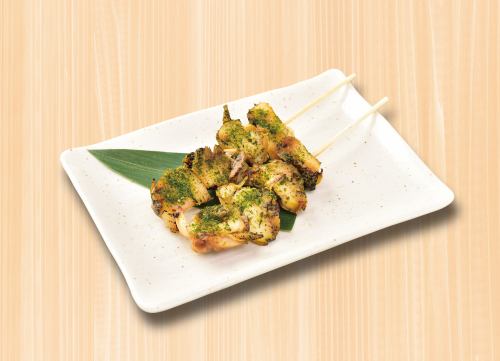 つぶ串　醤油磯辺焼き