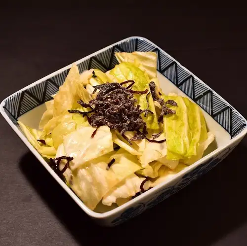 塩昆布キャベツ