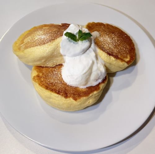 プレーンパンケーキ（アイス付き）